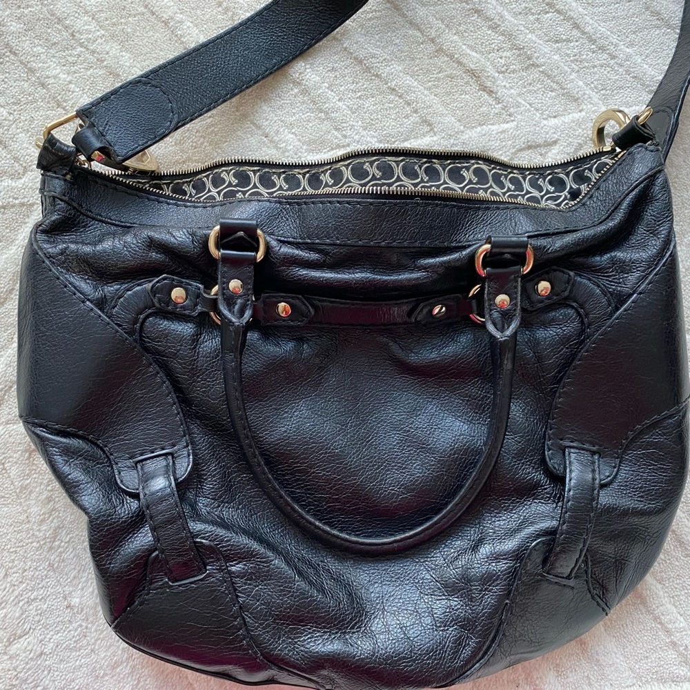 $2700 GUCCI Horsebit Black leather bag - Picture 5 of 9